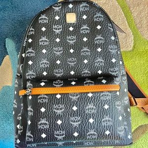MCM Authentic Stark Visetos Backpack Brand New